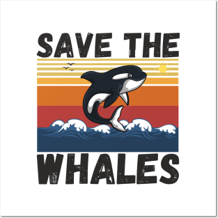 Save The Whales Posters and Art